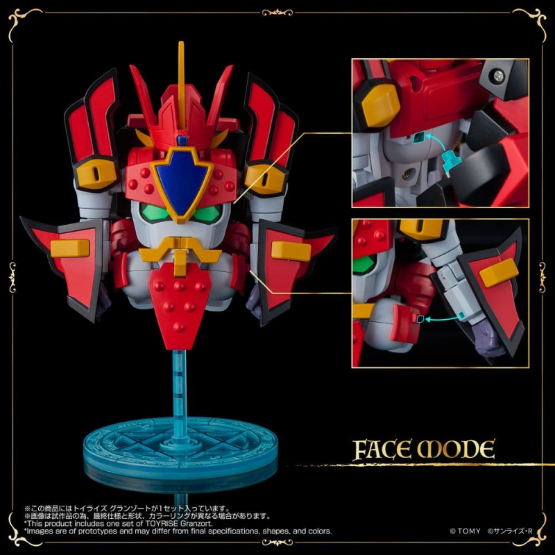 Mado King Granzort Toyrise Action Figure Granzort 12 cm 7