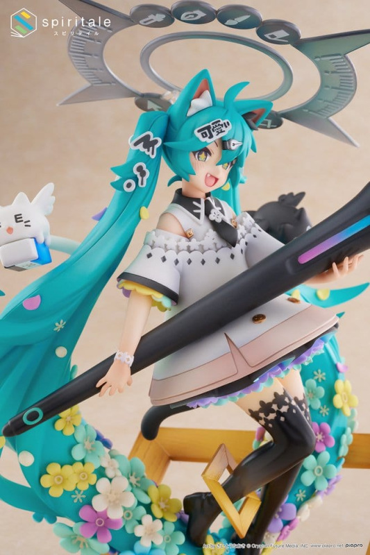 Hatsune Miku x Naoki Saito PVC Statue 1/7 My Figure Making! The Painter Ver. 34 cm 7