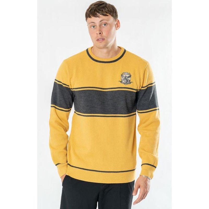 Harry Potter Kids Sweater Hufflepuff Varsity Size XXL 3