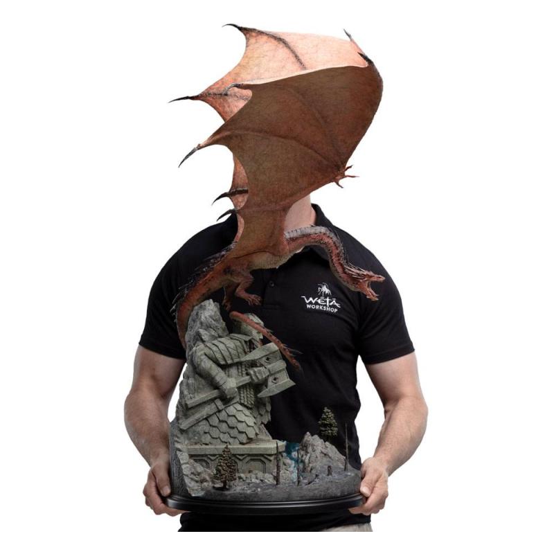 The Hobbit Trilogy Statue Smaug the Fire-Drake 88 cm 4