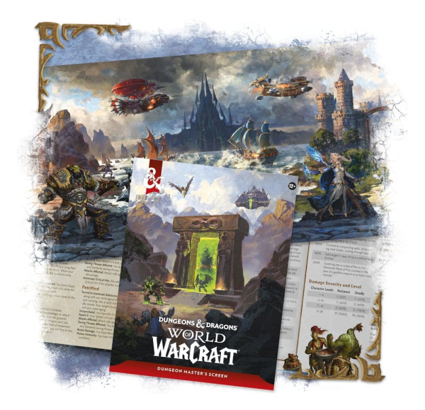 Dungeons & Dragons RPG World of Warcraft Dungeon Master's Screen *English Version* 9
