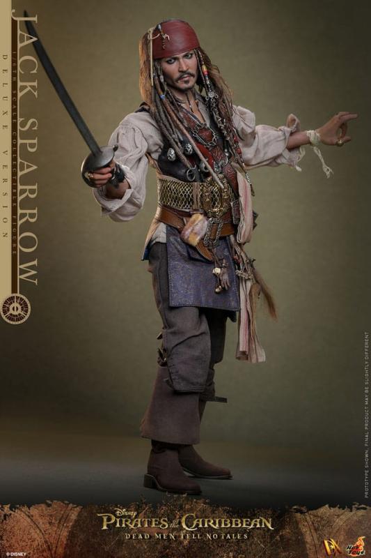 Pirates of the Caribbean: Dead Men Tell No Tales DX Action Figure 1/6 Jack Sparrow (Deluxe Version) 5