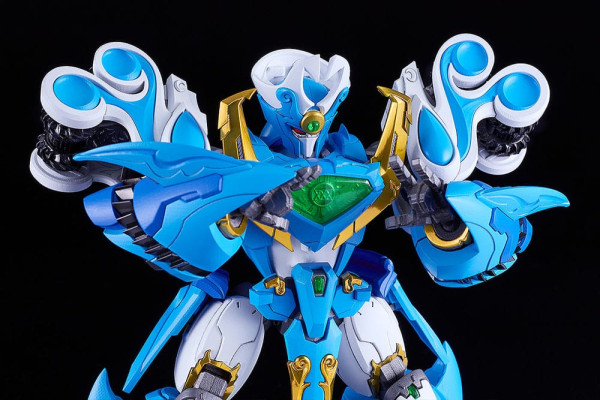 Mado King Granzort Moderoid Plastic Model Kit King´s Style Aquabeat Gold Edition 18 cm 8