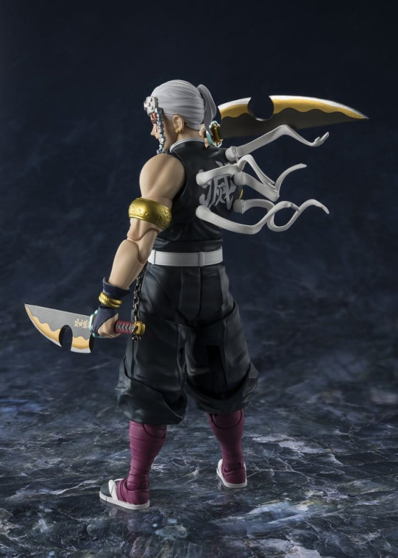 Demon Slayer: Kimetsu no Yaiba S.H.Figuarts Action Figure Uzui Tengen 17 cm 4