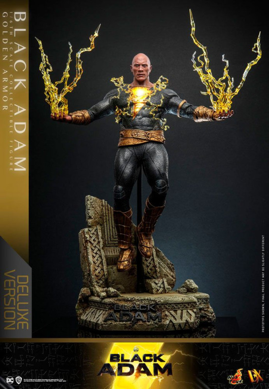 Black Adam DX Action Figure 1/6 Black Adam (Golden Armor) Deluxe Version 33 cm 2