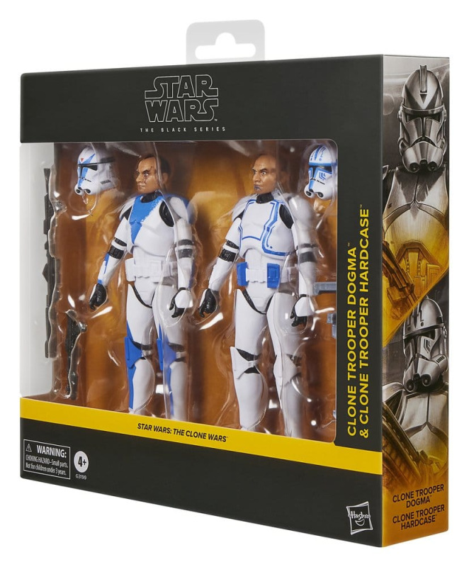 Star Wars: The Clone Wars Black Series Action Figure 2-Pack Clone Troopers Dogma & Hardcase 15 cm 4