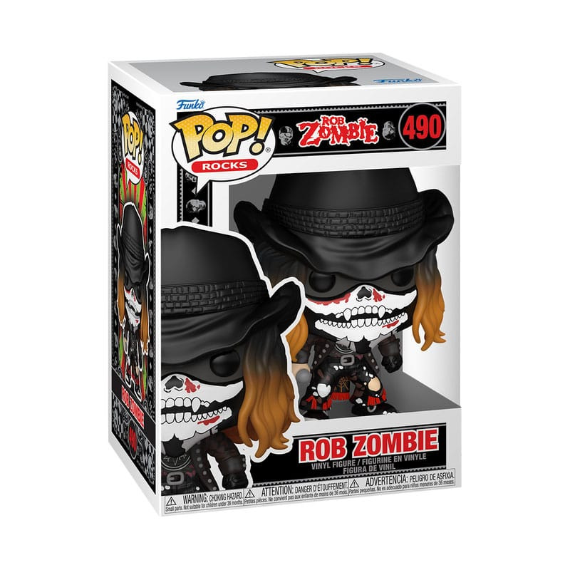 Rob Zombie POP! Rocks Vinyl Figure Rob Zombie w/Bandana 9 cm 1