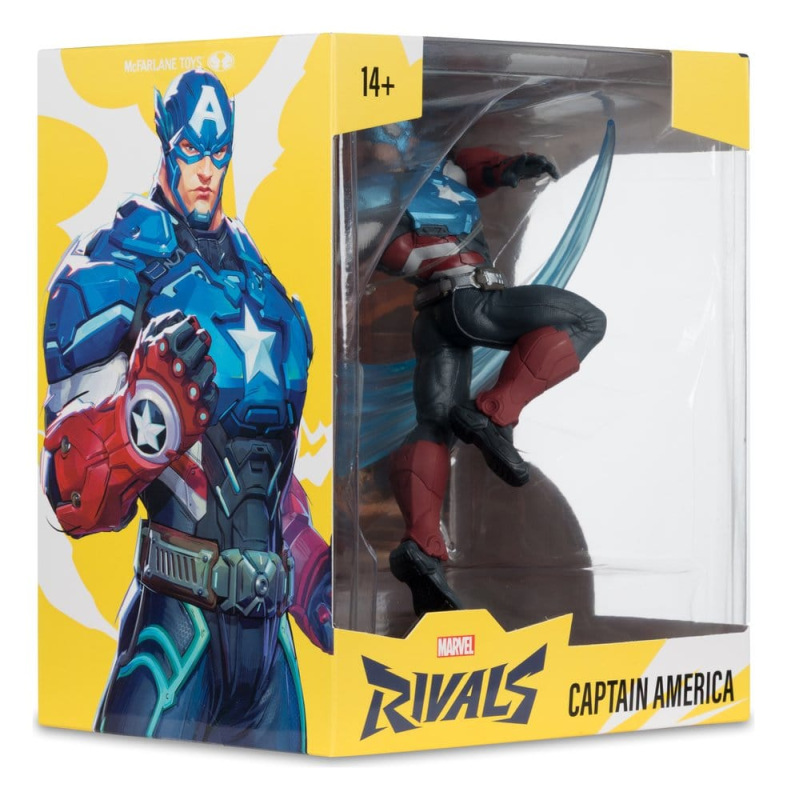 Marvel Rivals Collection 1/10 Action Figure Captain America 20 cm 7