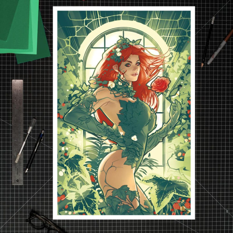 DC Comics Art Print Poison Ivy 41 x 61 cm - unframed 1