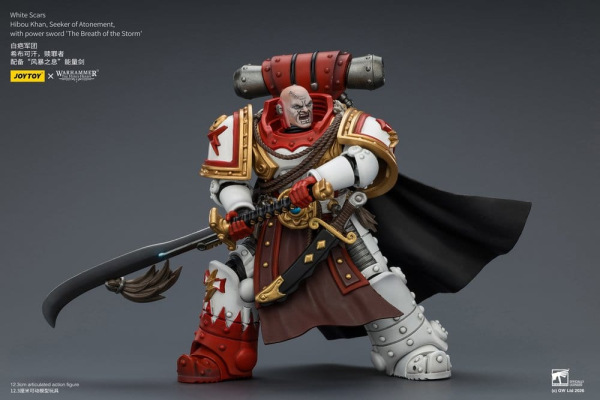 Warhammer The Horus Heresy Action Figure White Scars Hibou Khan, Seeker of Atonement 12 cm 7