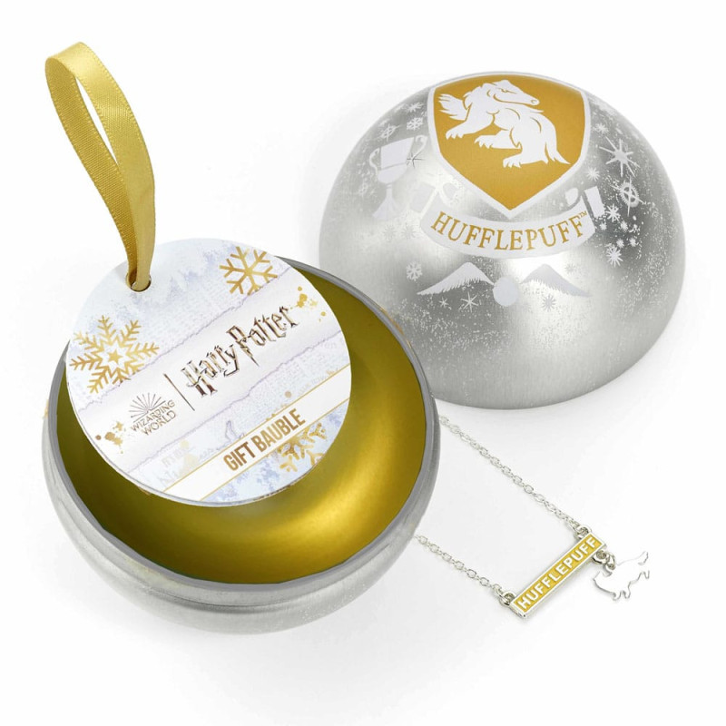 Harry Potter tree ornament with Necklace Hufflepuff 2