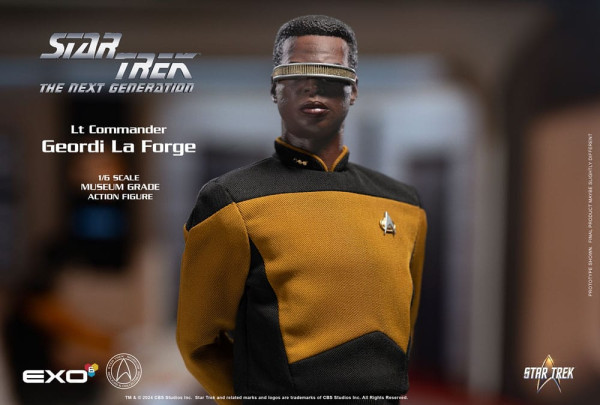 Star Trek: The Next Generation Action Figure 1/6 Lt. Commander Geordi La Forge (Standard Version) 28 5