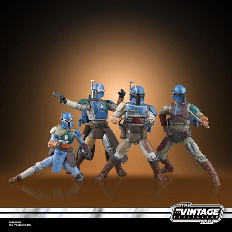 Star Wars The Mandalorian Vintage Collection Action Figure 4-Pack Mandalorian Shriek-Hawk 10 cm 4