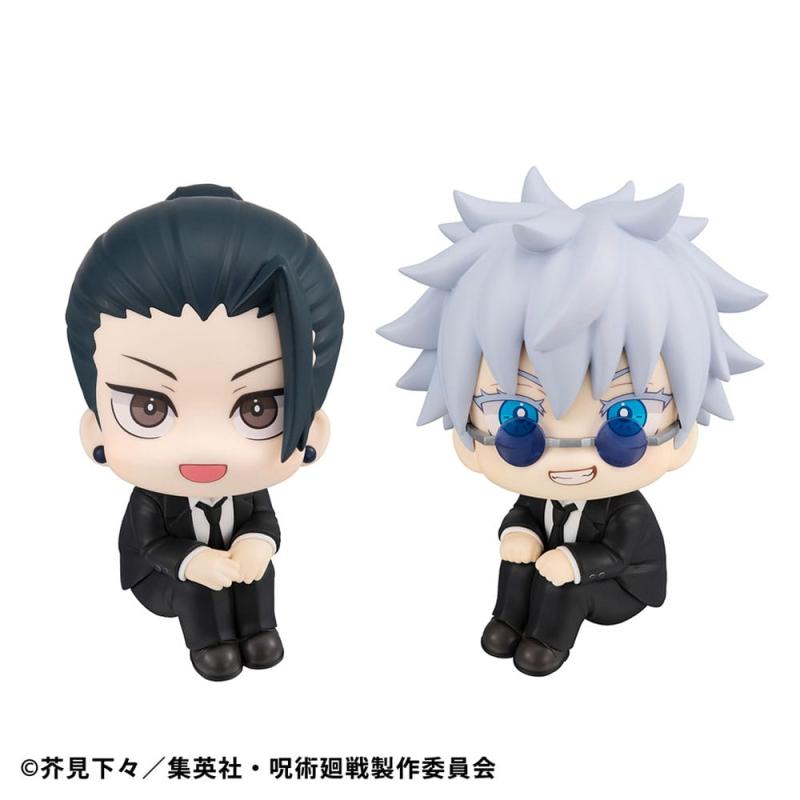 Jujutsu Kaisen Look Up PVC Statue Satoru Gojo Suit Ver. & Suguru Geto Suit Ver. 11 cm (with gift)