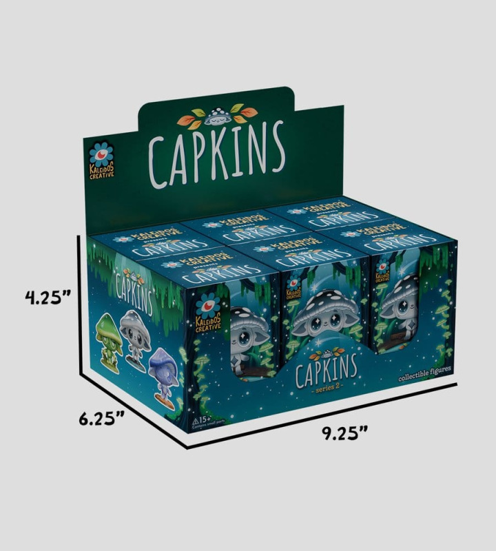 Capkins Mini Figures S2 7 cm Blind Box Display (6) 9