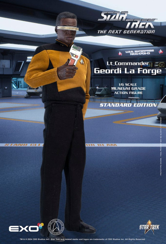 Star Trek: The Next Generation Action Figure 1/6 Lt. Commander Geordi La Forge (Standard Version) 28 10