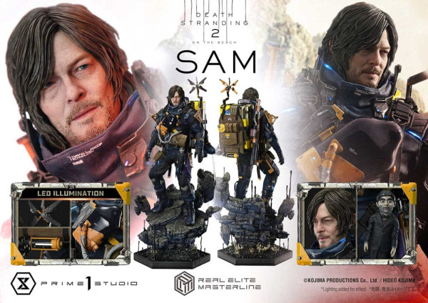 Death Stranding 2: On the Beach Real Elite Masterline Series Statue 1/3 Sam 83 cm 2