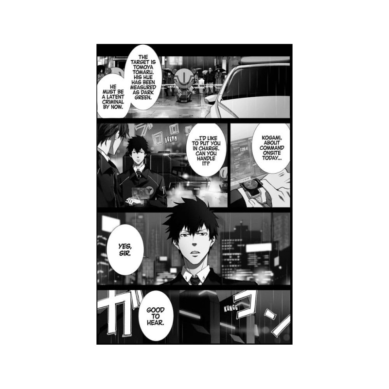 Psycho-Pass: Inspector Shinya Kogami Manga Volume 1 1