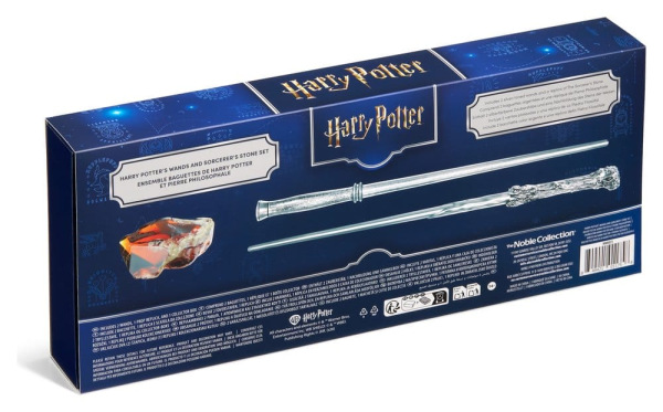 Harry Potter Celebration Wand Harry Potter 25th Anniversary Wands and Sorcerer's Stone Set 3