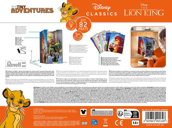 Disney Tiny Adventures Book Nook Mini Diorama The Lion King 23 cm 8