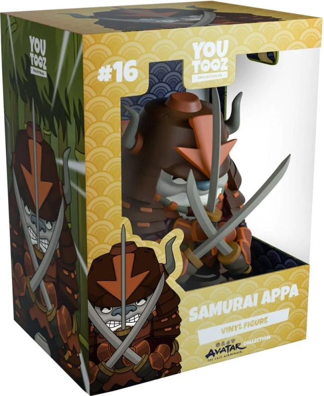 Avatar: The Last Airbender Vinyl Figure Samurai Appa 10 cm