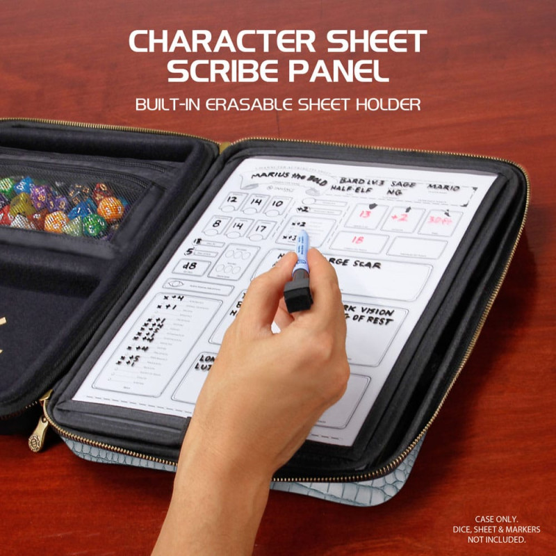 Enhance RPG Series Collector's Edition Organizer Case Silver 4