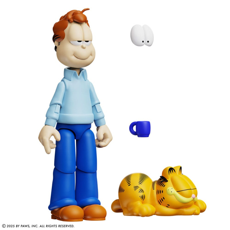 Garfield Action Figure Jon Arbuckle Deluxe Edition 19 cm 2