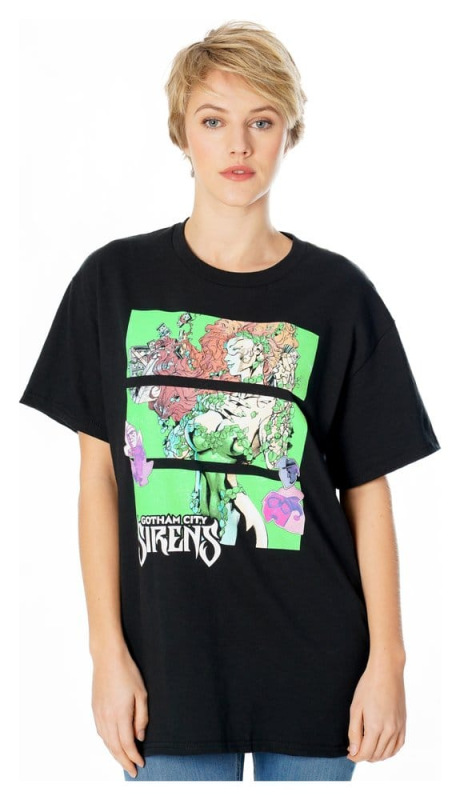 Gotham City Sirens T-Shirt Poison Ivy Sirens Cash Black Size XL 3