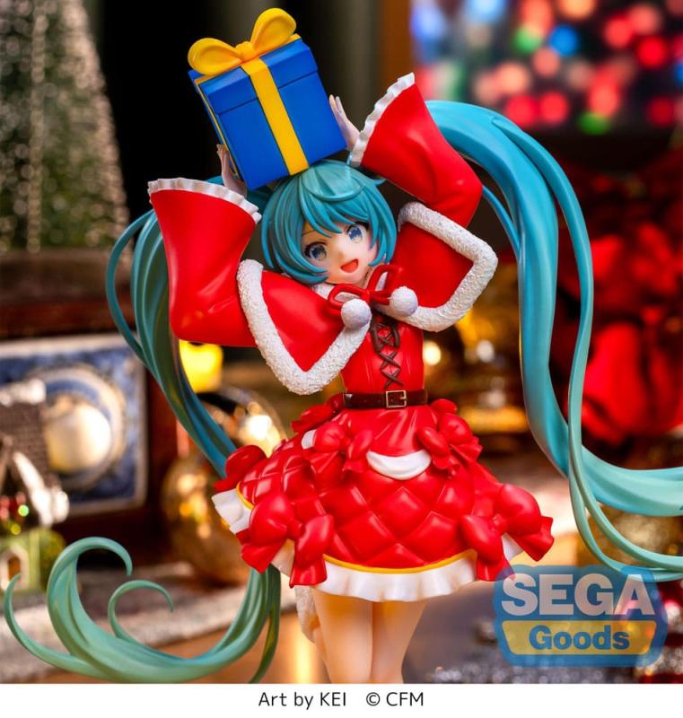 Hatsune Miku Series Luminasta PVC Statue Hatsune Miku Christmas 2024 19 cm 3