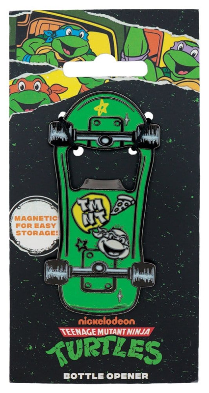 Teenage Mutant Ninja Turtles Bottle Opener Magnetic Skateboard 3