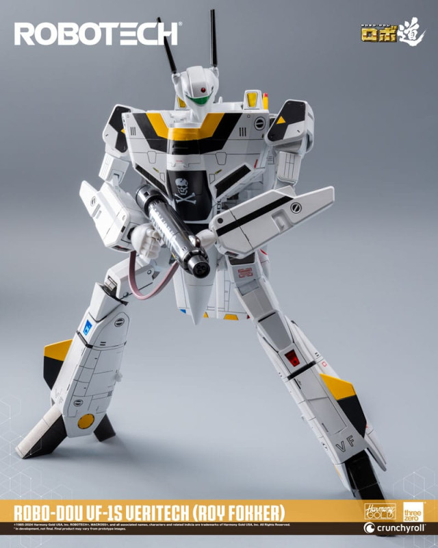 Robotech Action Figure ROBO-DOU VF-1S Veritech (Roy Fokker) 20 cm 5