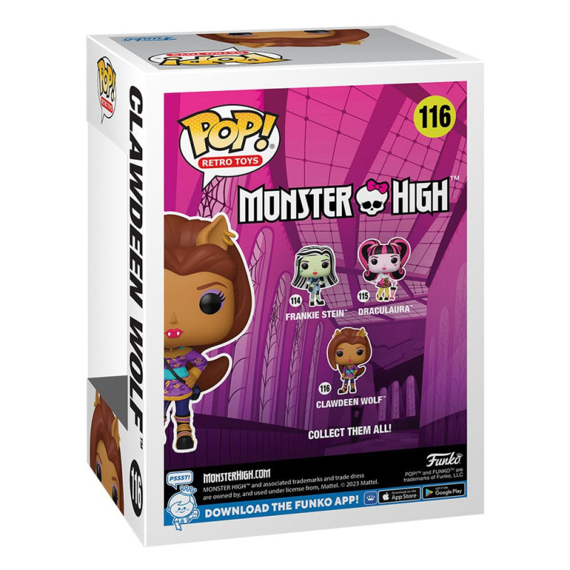 Monster High POP! Vinyl Figure Clawdeen 9 cm 2