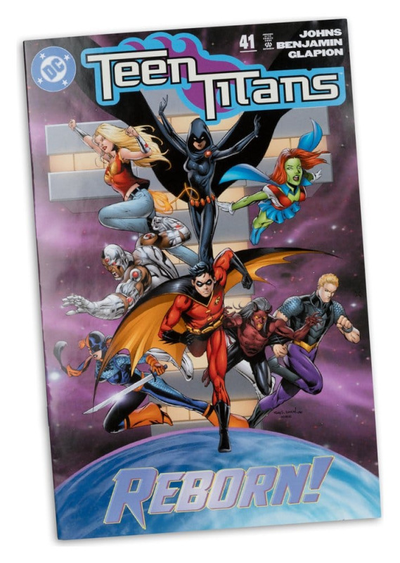 DC Direct Page Punchers Action Figure Miss Martian (Teen Titans #41) (Red Platinum Edition) 17 cm 6