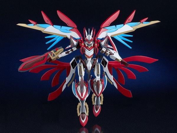 Majestic Prince Moderoid Plastic Model Kit Red Five 15 cm