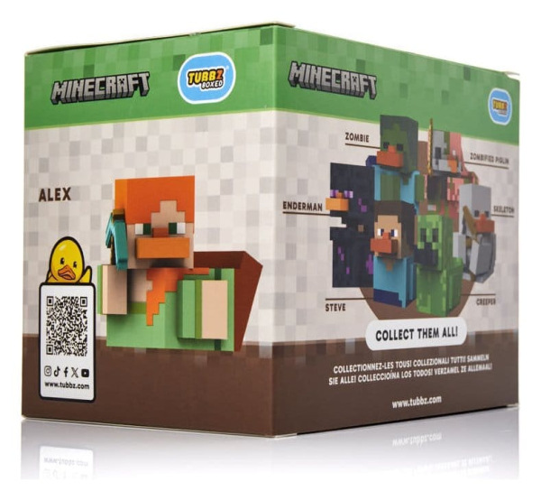 Minecraft Tubbz PVC Figure Alex Boxed Edition 10 cm 2