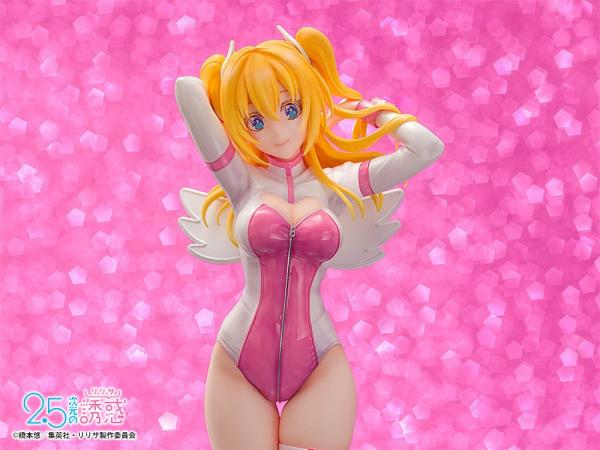 2.5 Dimensional Seduction PVC Statue 1/7 Liliel Angel School spin-off Training Suit/Ririsa 25 cm 9