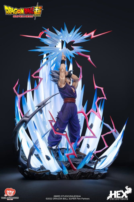 Dragon Ball Super: Super Hero 1/4 Statue Son Gohan 82 cm 9