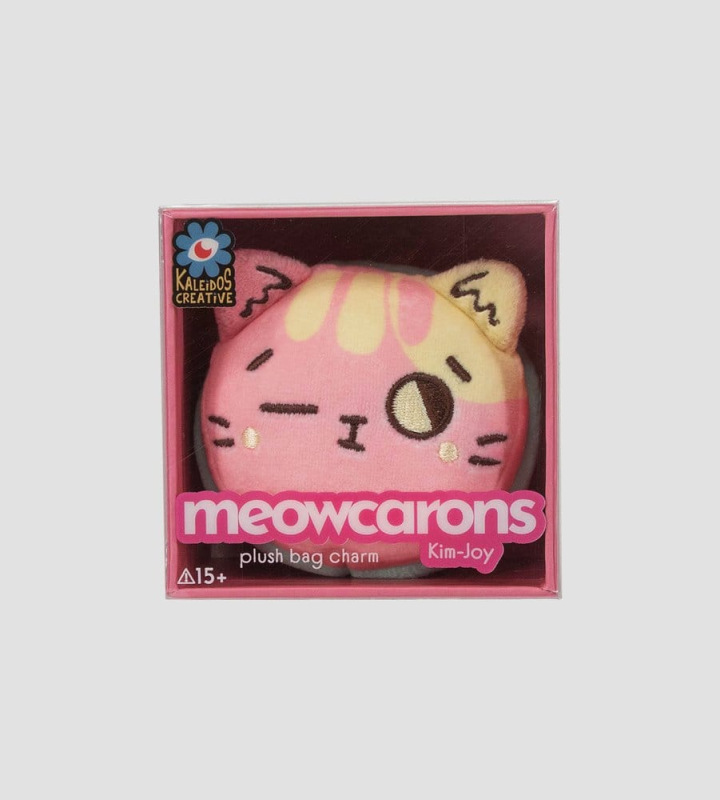 Meowcaron Plush Bag Charm Wink 7 cm 3