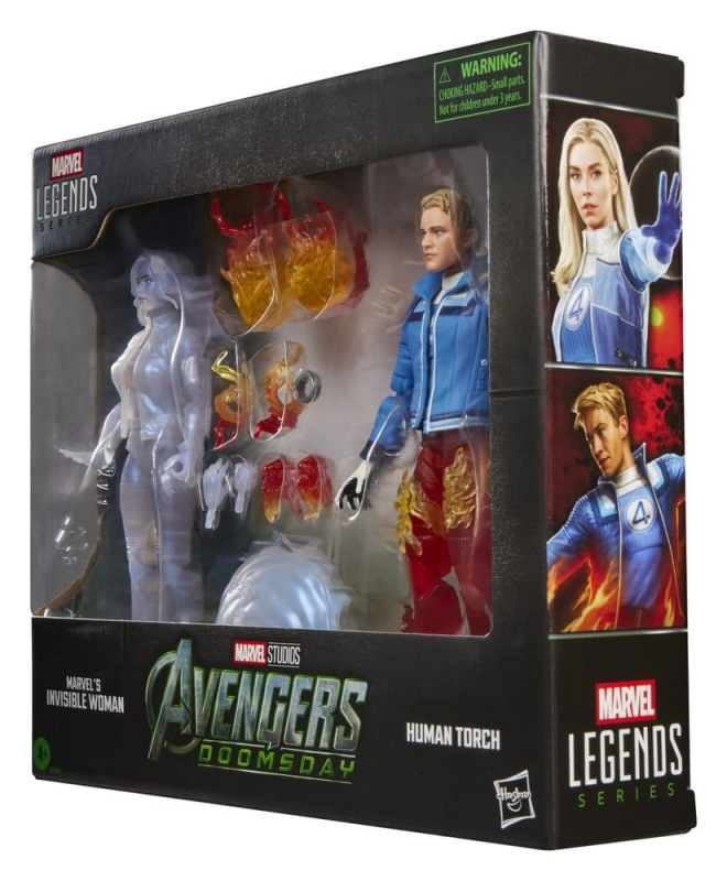 Avengers: Doomsday Marvel Legends Action Figure 2-Pack Marvel's Invisible Woman & Human Torch 15 cm 11