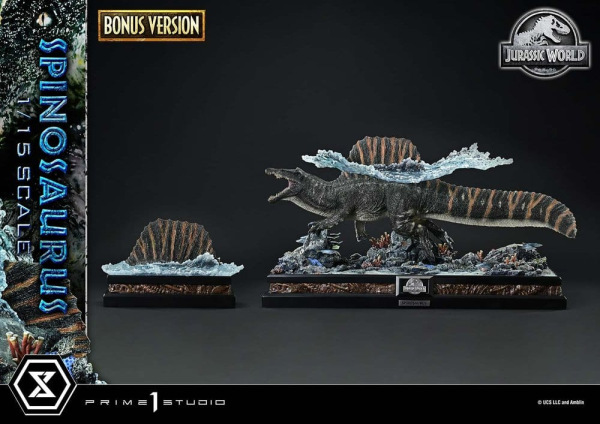 Jurassic World Rebirth (Film) Legacy Museum Collection Statue 1/15 Spinosaurus Bonus Version 39 cm 4