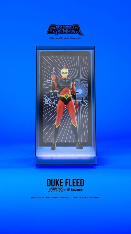 Grendizer Neon Figure 1/9 Duke Fleed - Actarus 25 cm 3