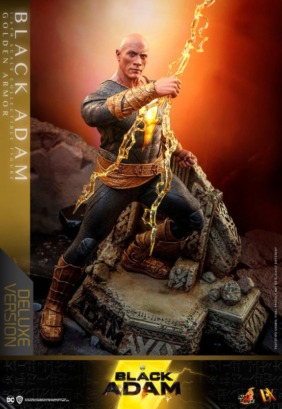 Black Adam DX Action Figure 1/6 Black Adam (Golden Armor) Deluxe Version 33 cm 5