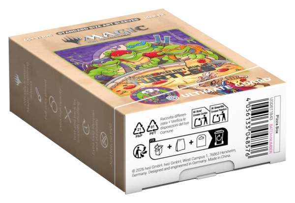 Ultimate Guard Art Sleeves Magic: The Gathering | Teenage Mutant Ninja Turtles - Pizza Box 3