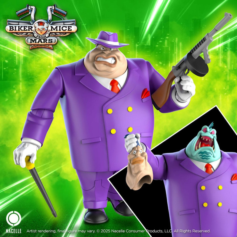 Biker Mice From Mars Action Figure Limburger 23 cm 3