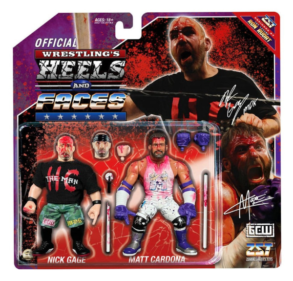 Zombie Sailor's Toys Action Figures 2-Pack Nick Gage vs. Matt Cardona 11 cm 1