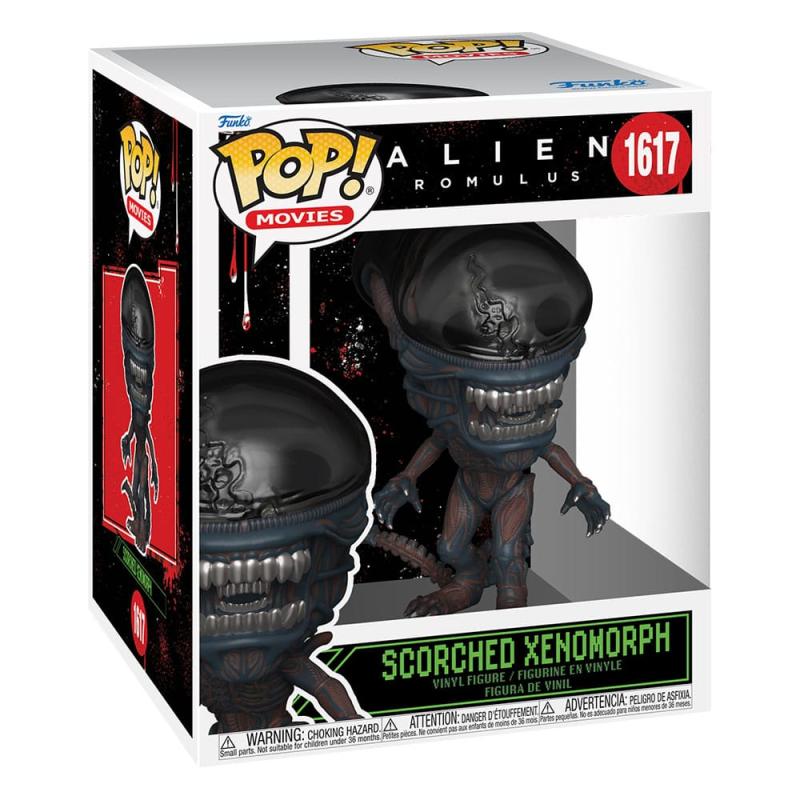 Aliens Romulus Super Sized POP! Animation Vinyl Figure Scorched Xenomorph 15 cm