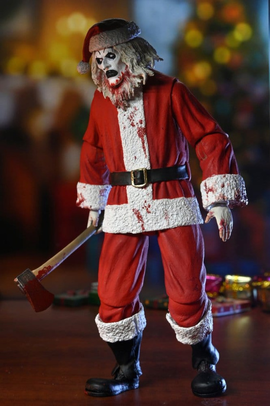 Terrifier 3 Action Figure Ultimate Santa Suit Art the Clown (Bloody Version) 18 cm 9