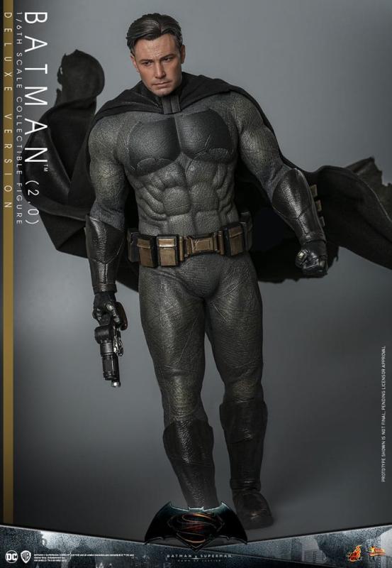 Batman v Superman: Dawn of Justice Movie Masterpiece Action Figure 1/6 Batman 2.0 (Deluxe Version) 3