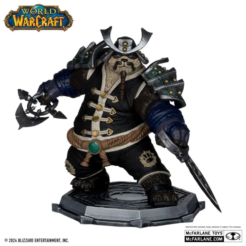 World of Warcraft Action Figures Dwarf Hunter & Pandaren 15 cm Assortment (8)