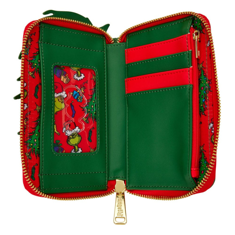 Dr. Seuss by Loungefly Wallet Grinch Holiday 3
